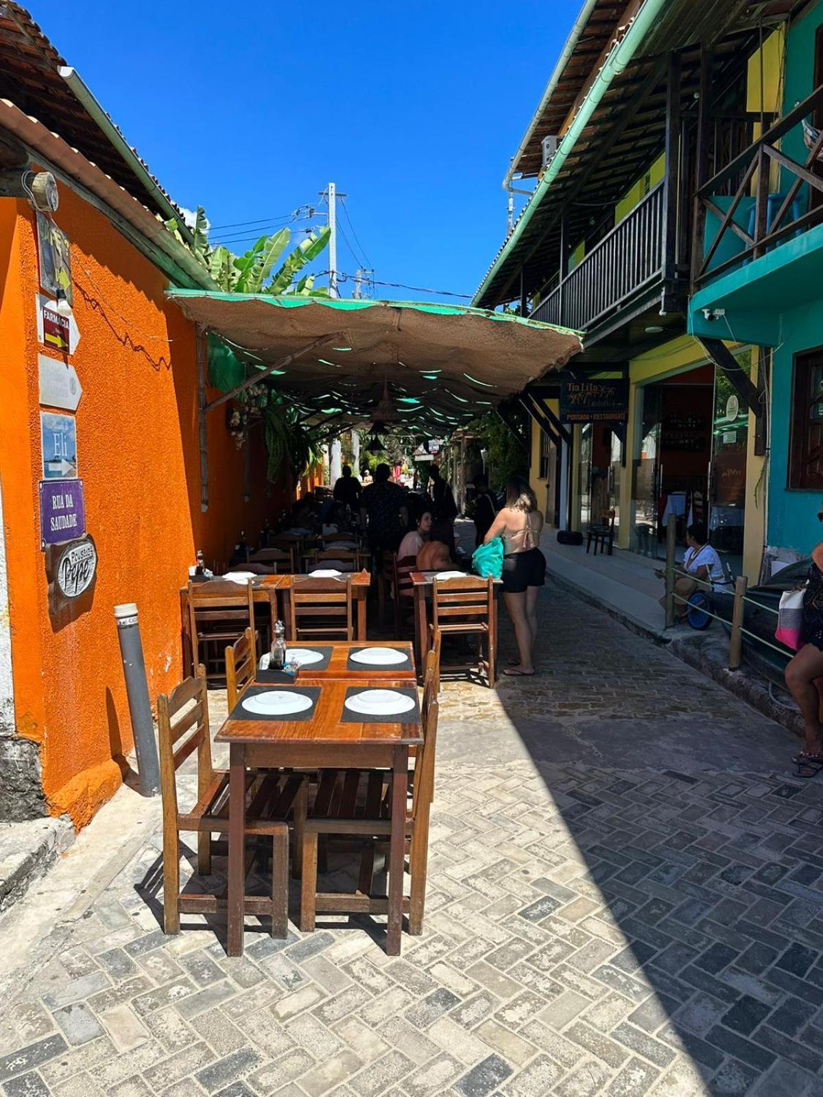 Pousada E Restaurante Tia Lita Морро-де-Сан-Паулу Экстерьер фото